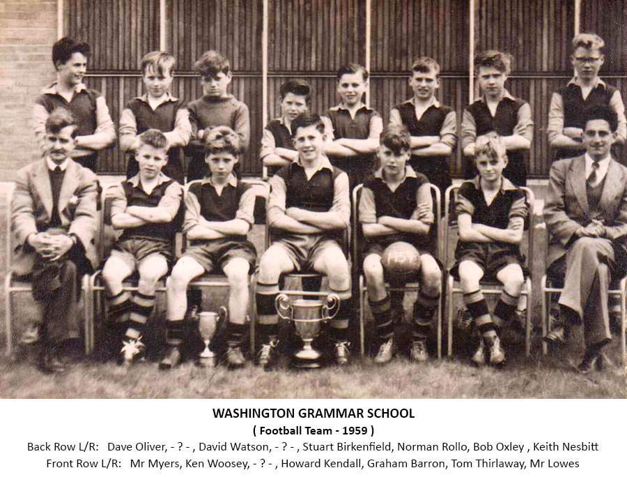 WGS Football Team 1959