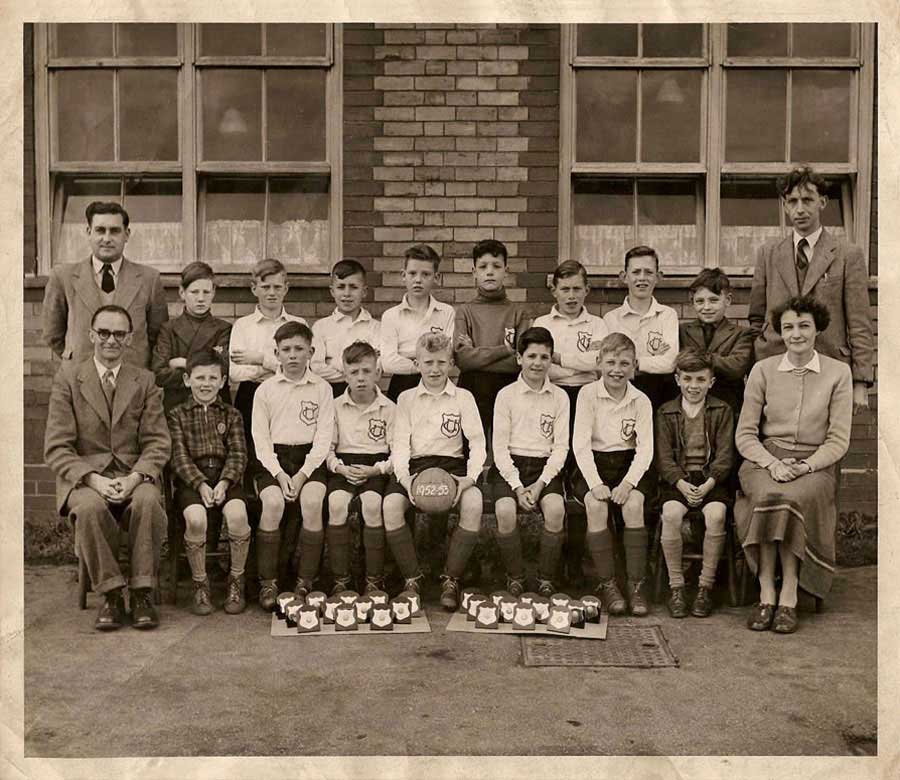 Usworth Juniors Football Team- 1952