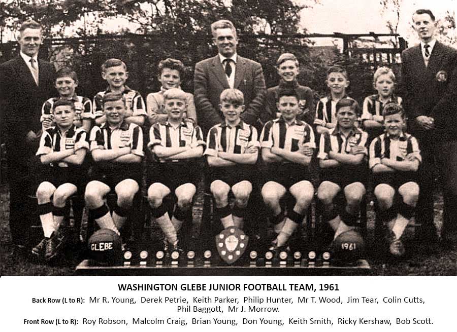 Washington Glebe Football Team 1961