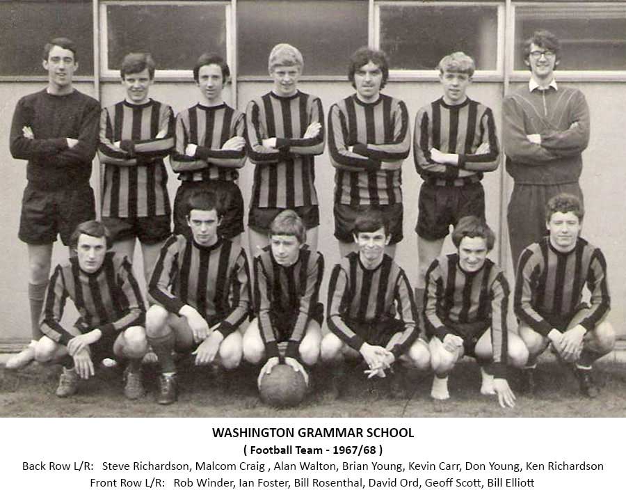 WGS Football Team 1967/68
