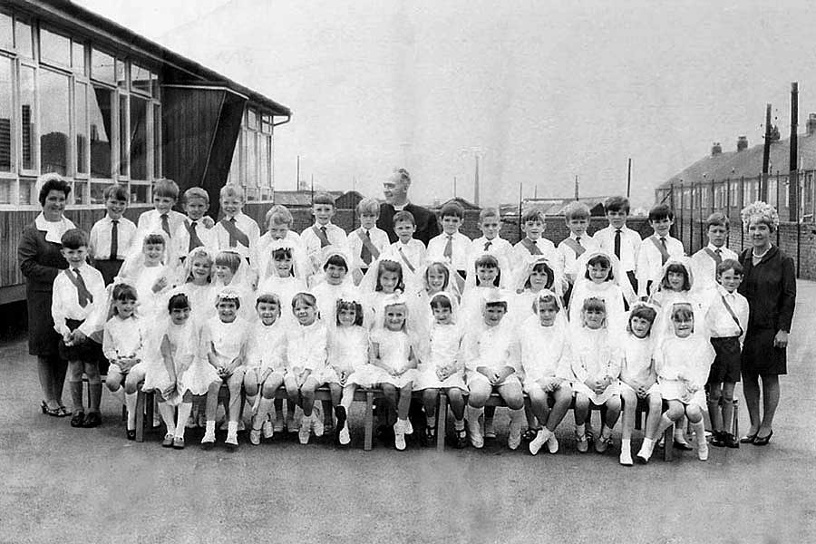 St. Bede's School Pupils, circa 1960s.