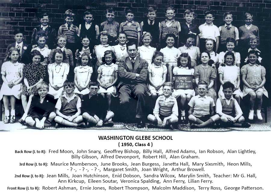 Glebe School - Class 4, 1950