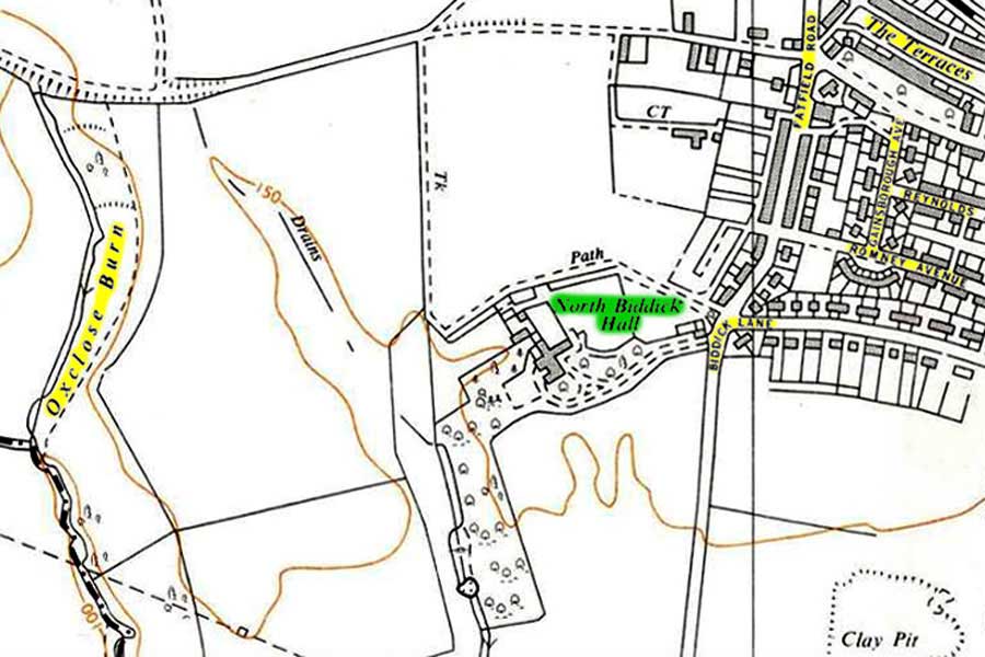 Map of Cook's Hall