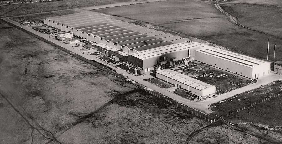 Aerial Photo of Tube Investments Factory