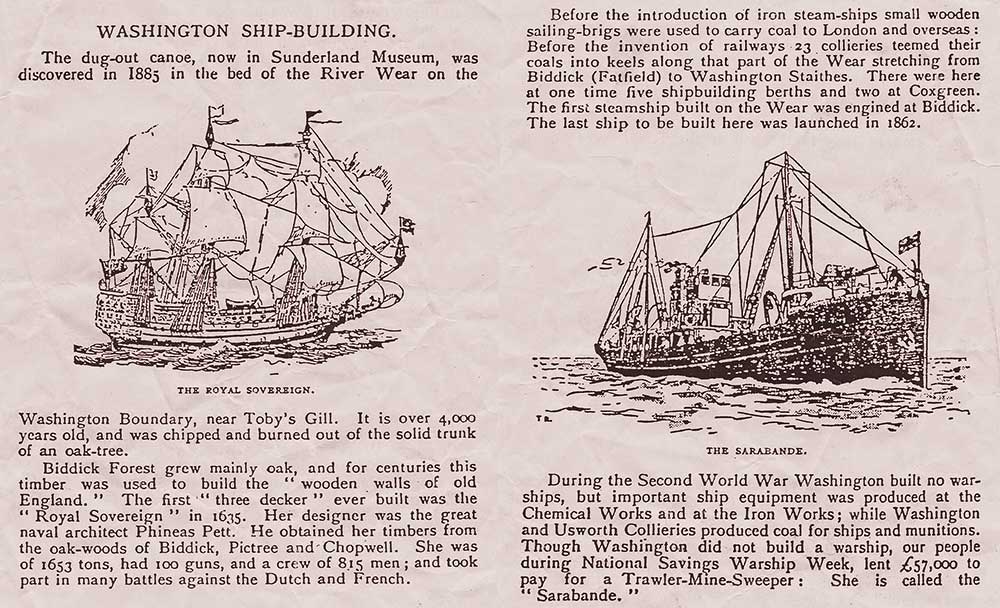 Shipbuilding near Washington