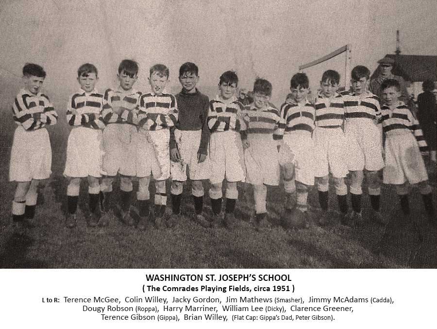 St. Joseph's School Football Team, c.1951