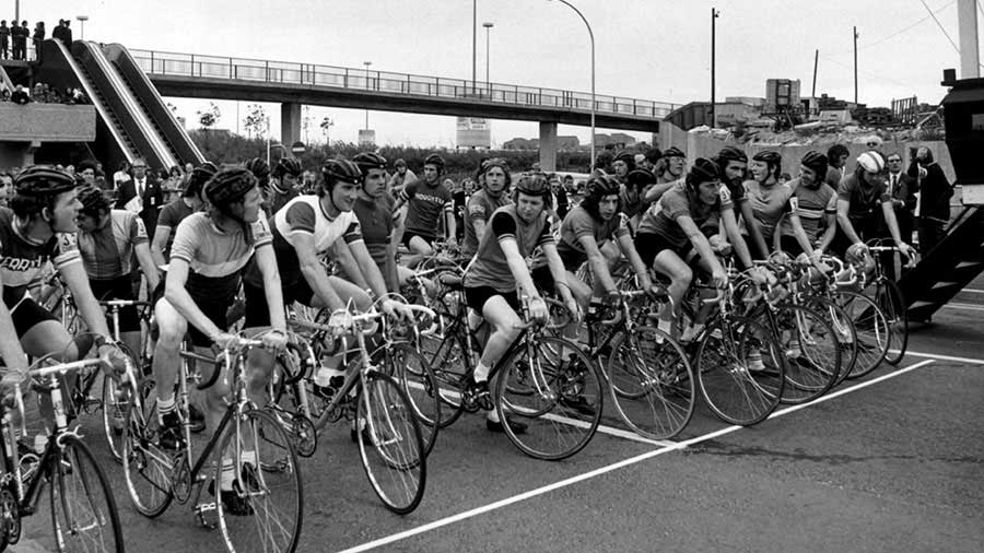 Galleries Cycle Race - Then.