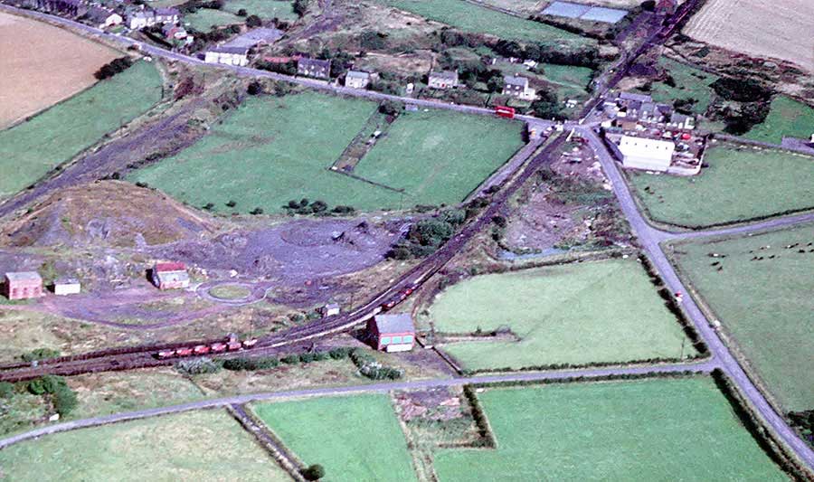 Aerial View - Mount Moor Colliery