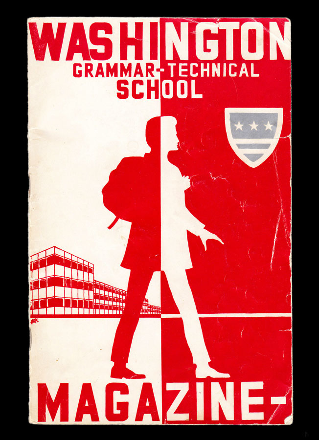 Grammar School Magazine Cover - 1963