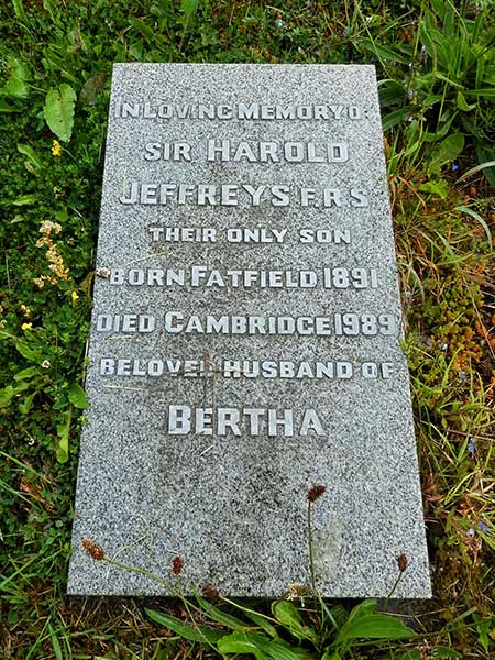 Sir Jeffreys' Gravestone