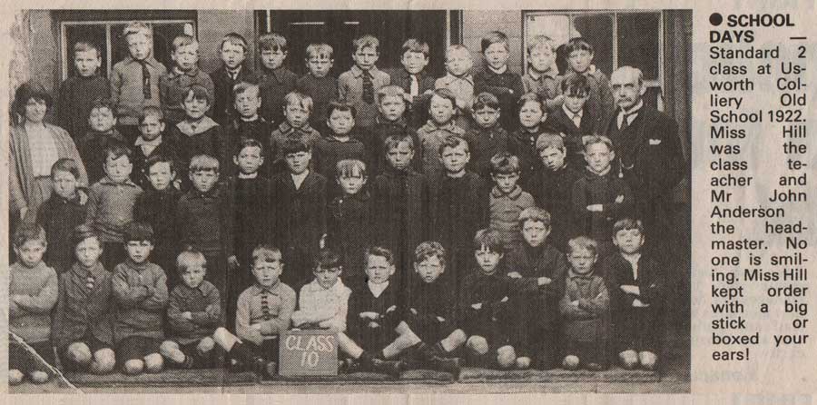 Usworth Colliery Board School