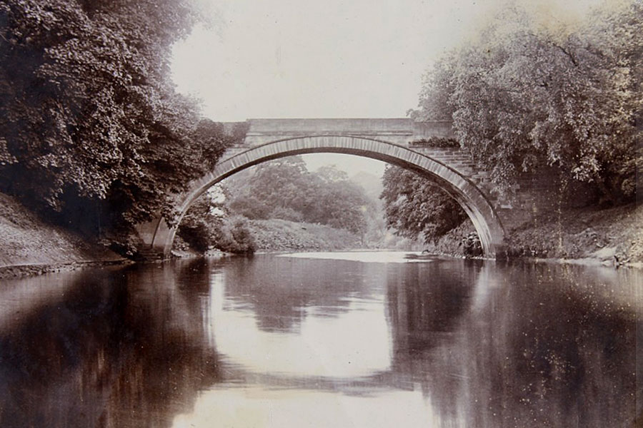 Lambton Bridge before distortion