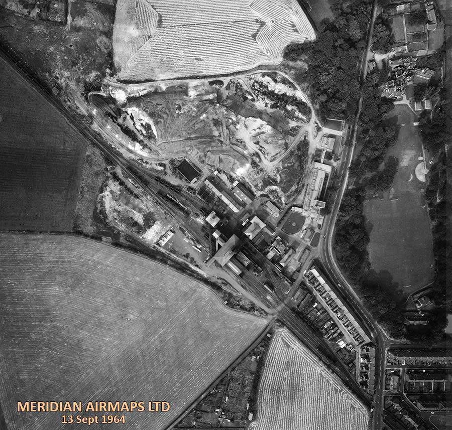 Aerial View of Glebe Pit