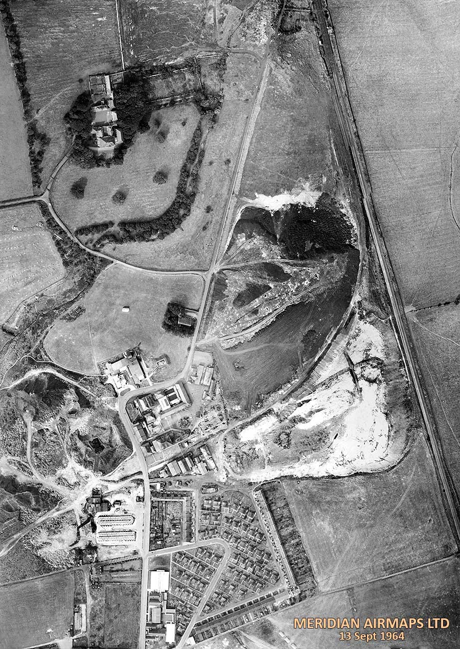 Aerial View of Usworth Pit