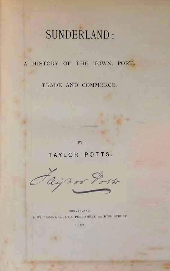 Book by Taylor Potts