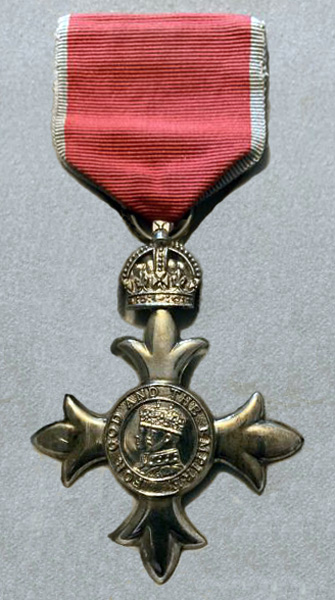 Bill Richardson's MBE