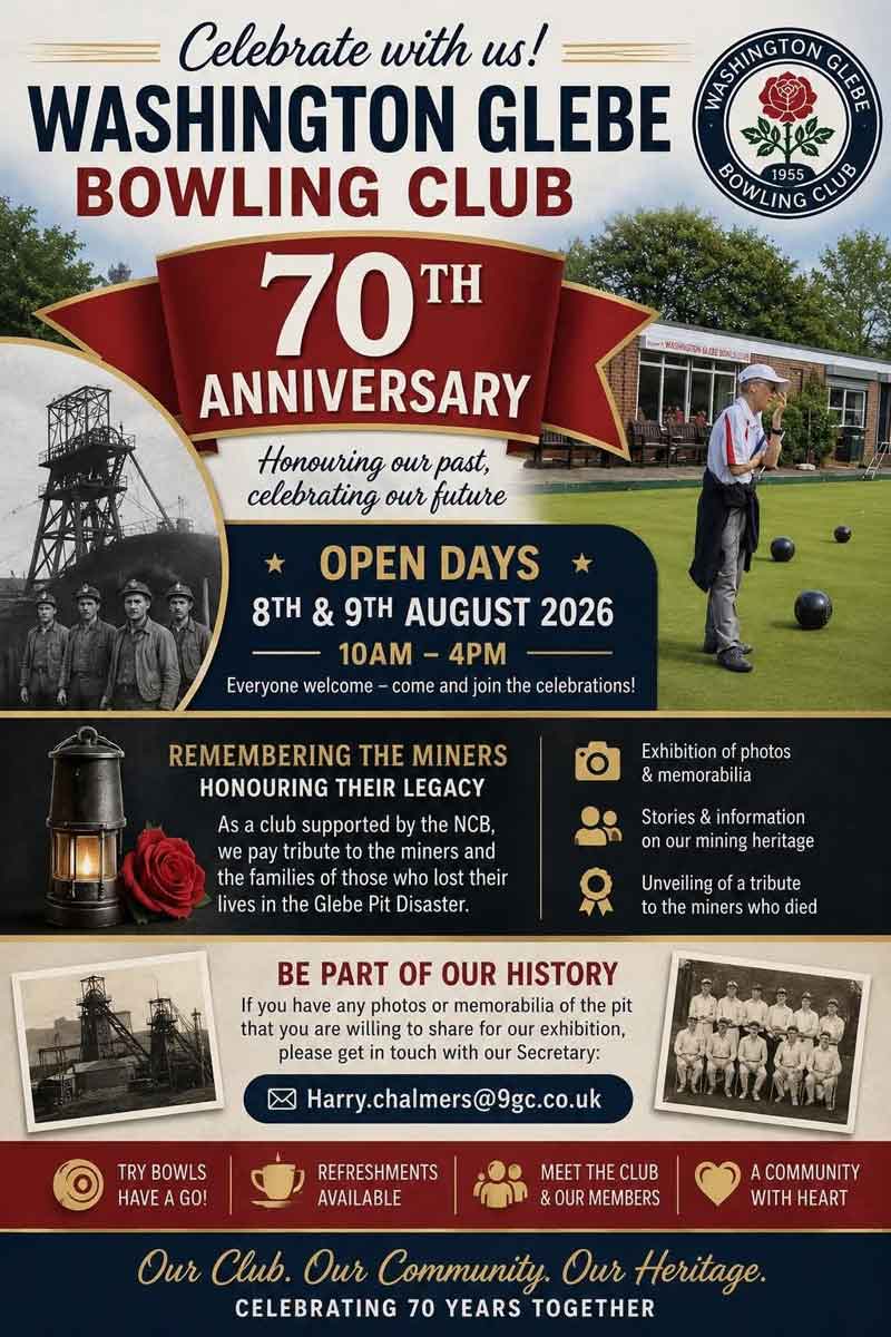 70th Anniversary Leaflet
