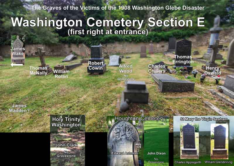 Victims Headstones