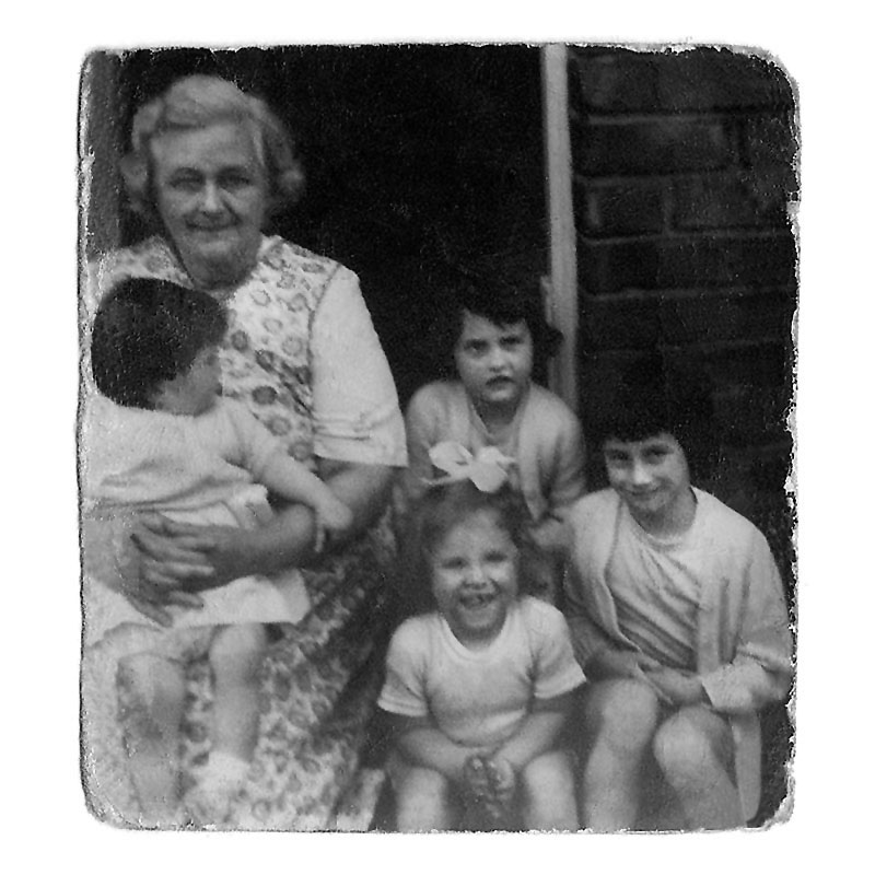 Grandma Gill and Cousins