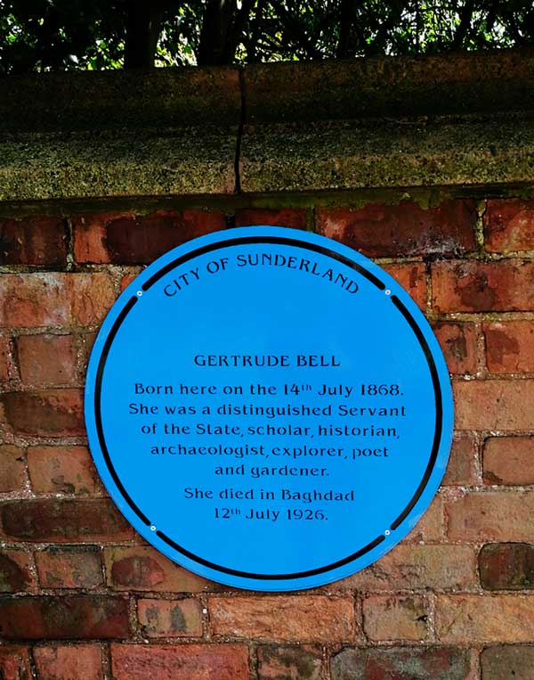 Replica Blue Plaque