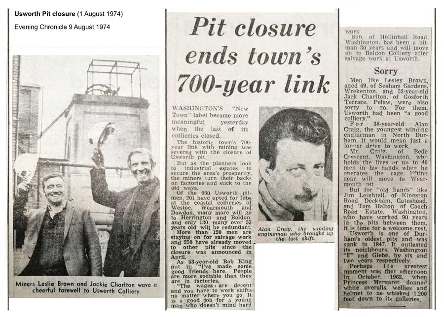 Press Cutting about Closure