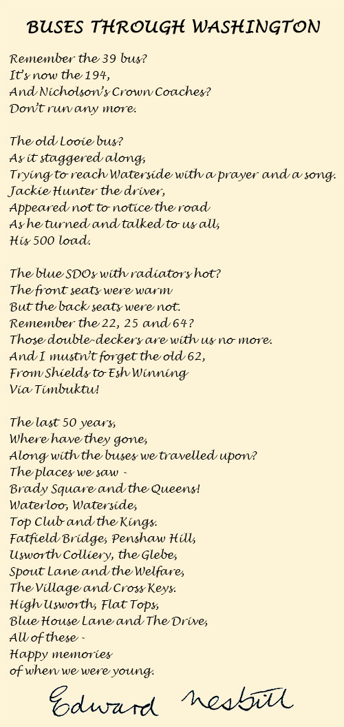 Buses: Poem by Edward Nesbitt