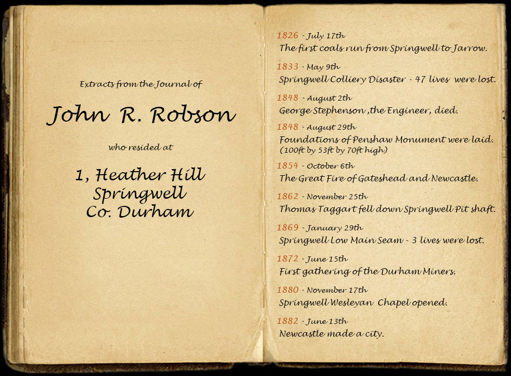 John Robson's Journal