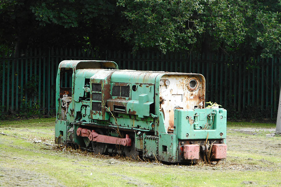 Now - The Loco at the 'F' Pit Museum - 2019