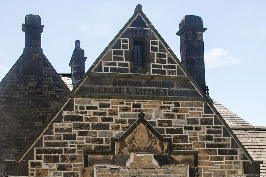 Top Inscription - Headmaster's House