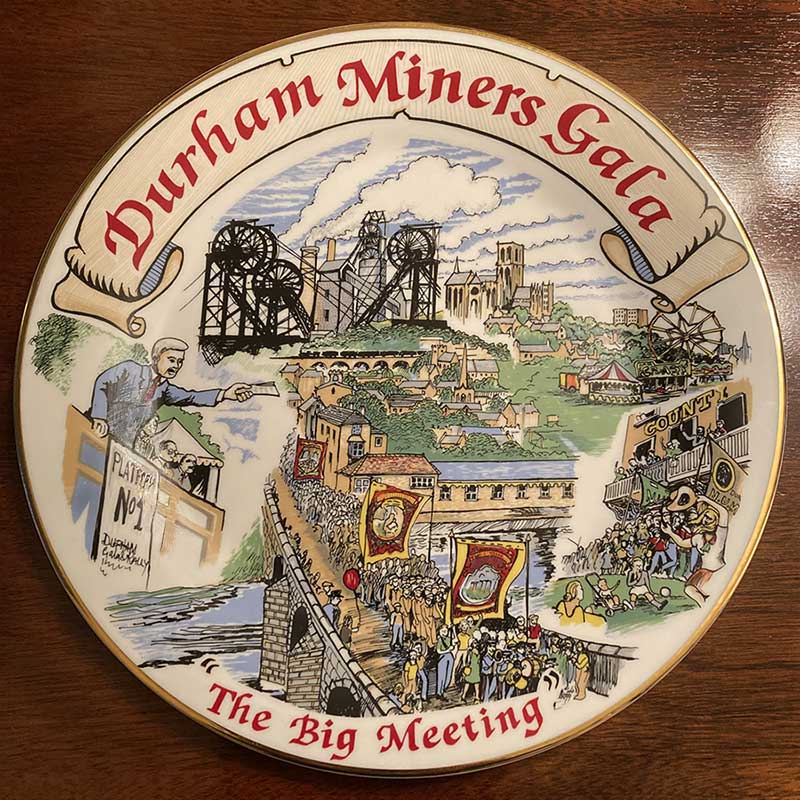 Big Meeting Plate - Front