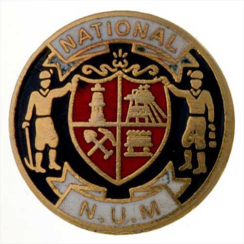 NUM Badges 1984-85