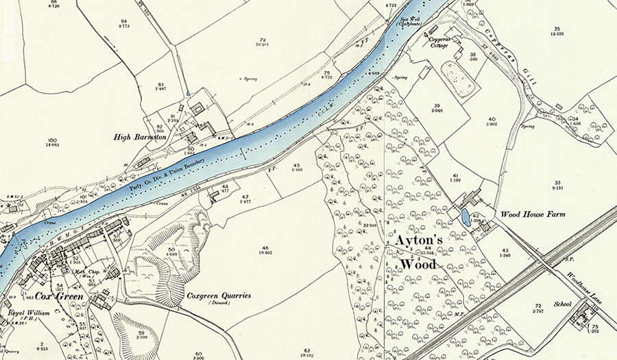 1892-1914 Map of Copperas Cottage